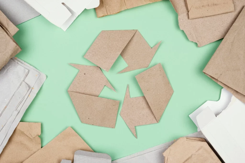 Example of Eurotrans green logistics packaging materials